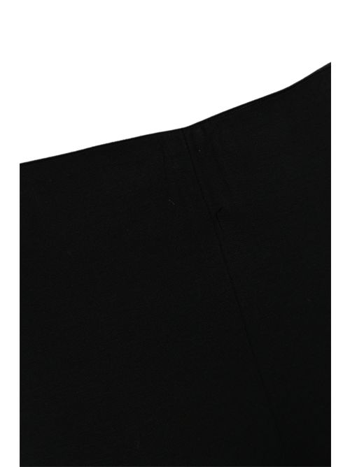 Pantalone in viscosa a trombetta nero Liviana Conti | CNTI84Y69-0